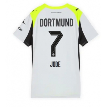 Borussia Dortmund Jobe Bellingham #7 Tricou Fotbal Replică 2025-26 Femei Deplasare